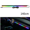 شريط إضاءة محيطي لسقف السيارة بطول 110 سم RGB