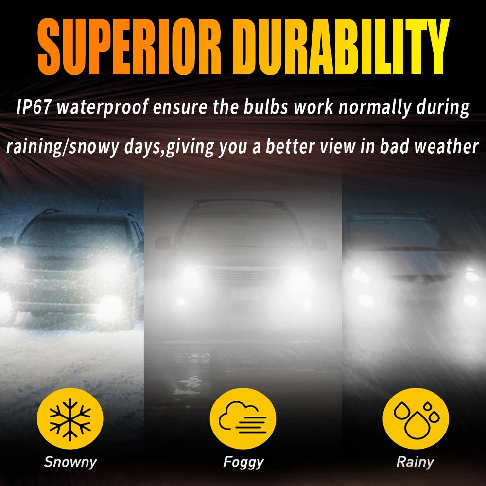 HIR2 LED Car Bulb 55W Toyota RAV4