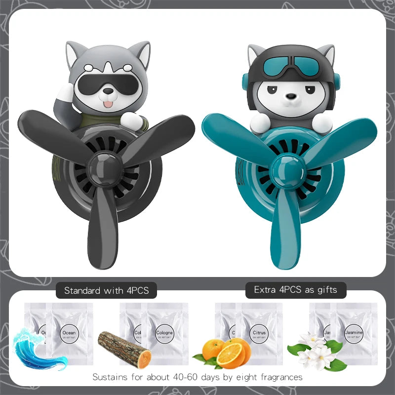 Pilot Dog Car Air Freshener