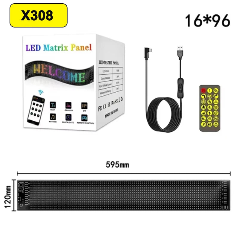 لوحة بكسل مصفوفة LED بتطبيق Demon Eyes