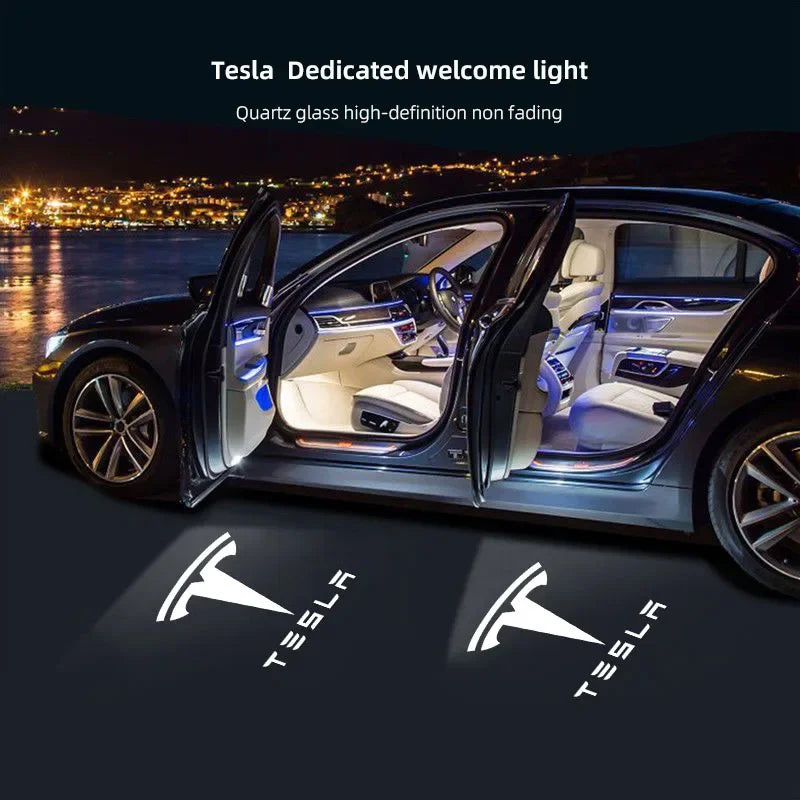 Tesla Door Logo Projector Lights (2PCS)