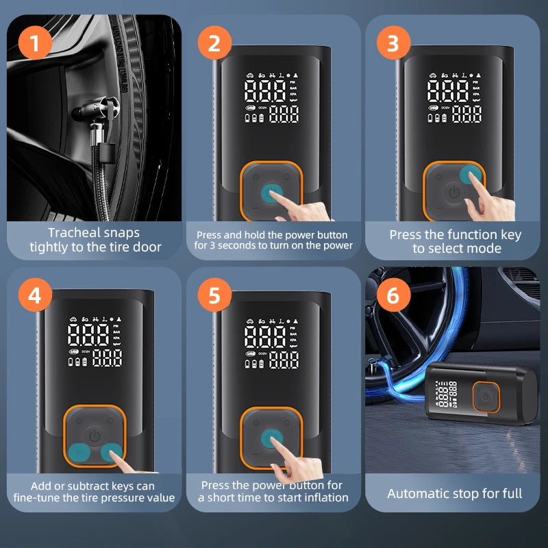 YIJU Electric Tire Inflator