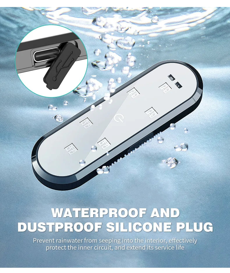 Car Door LED Warning Welcome Light USB