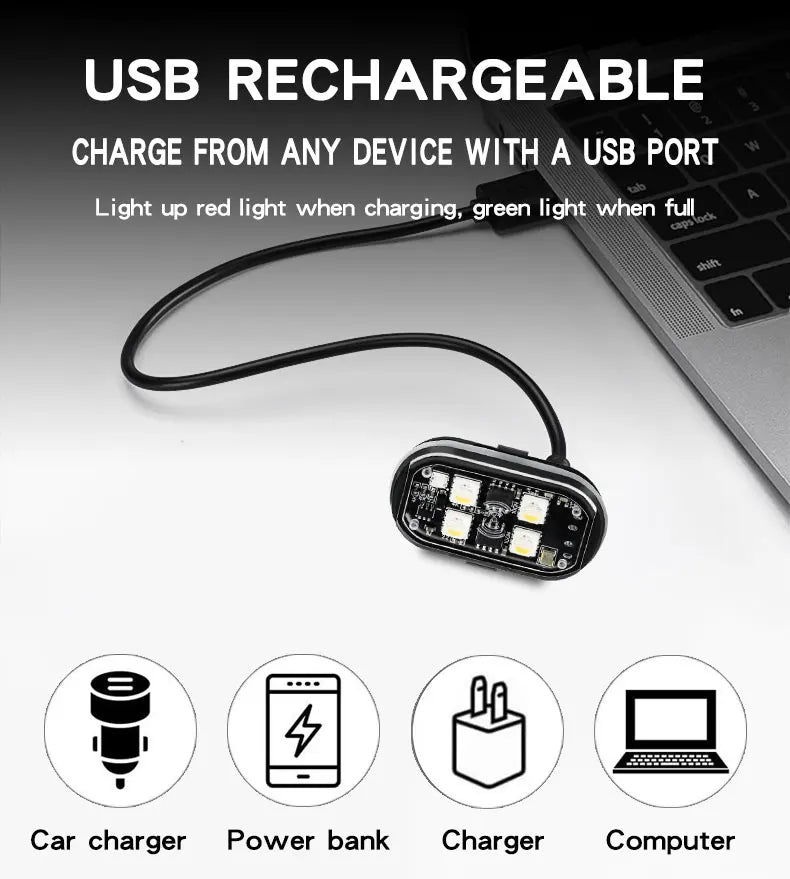 مجموعة إضاءة تحذير لاسلكية ستروب LED