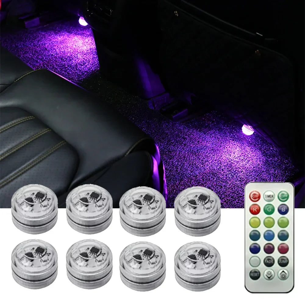 Wireless LED Interior Ambient Light Remote