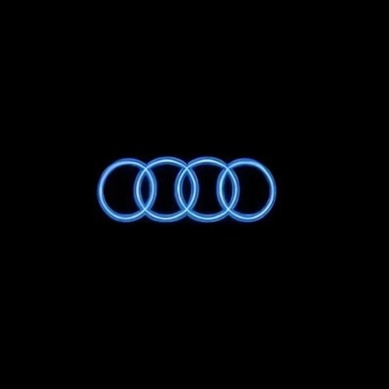 مصابيح أودي LED ضوئية للترحيب على الأبواب