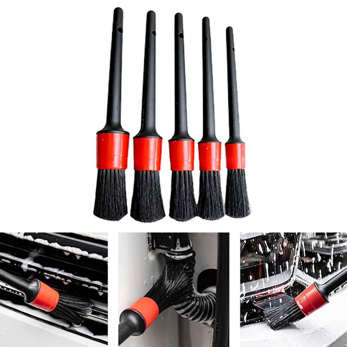 Car Detailing Brush Set
