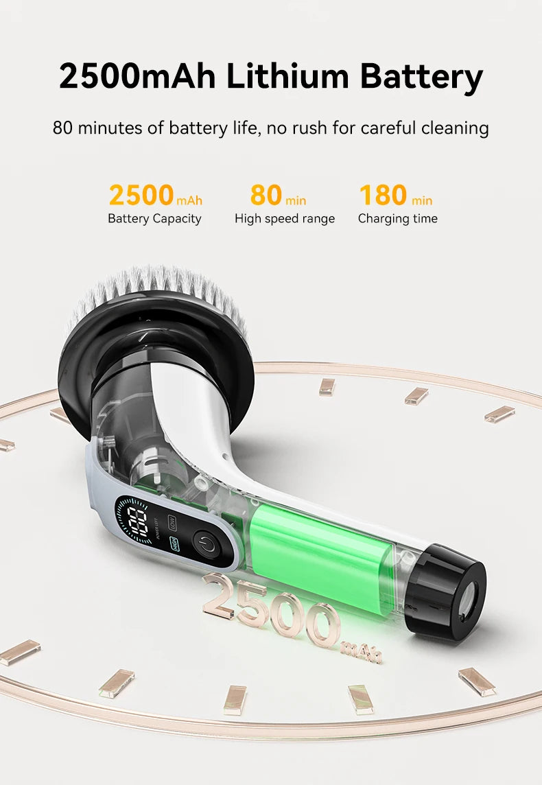 7-in-1 Electric Cleaning Brush