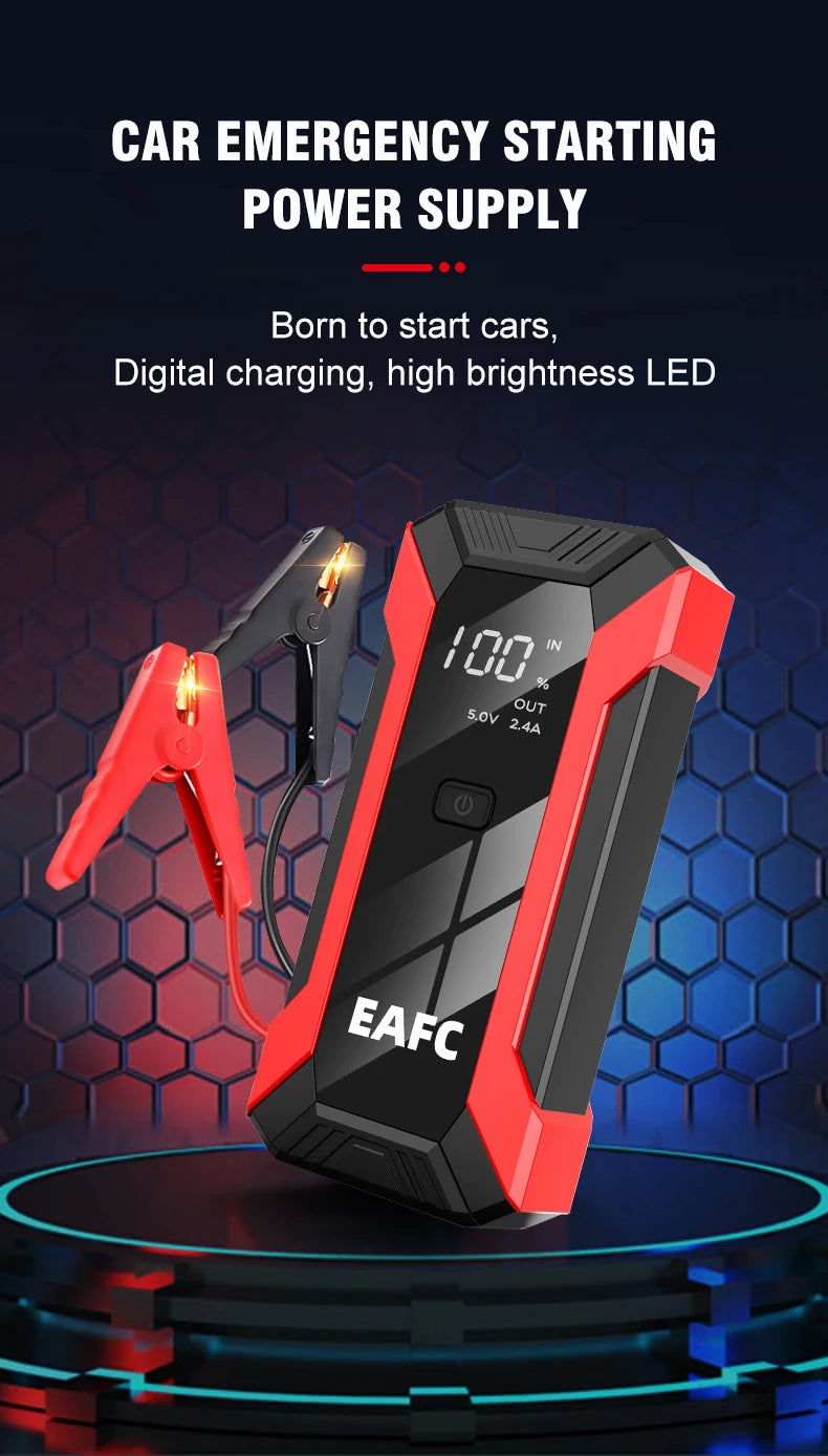 Portable 2000A Jump Starter 12V