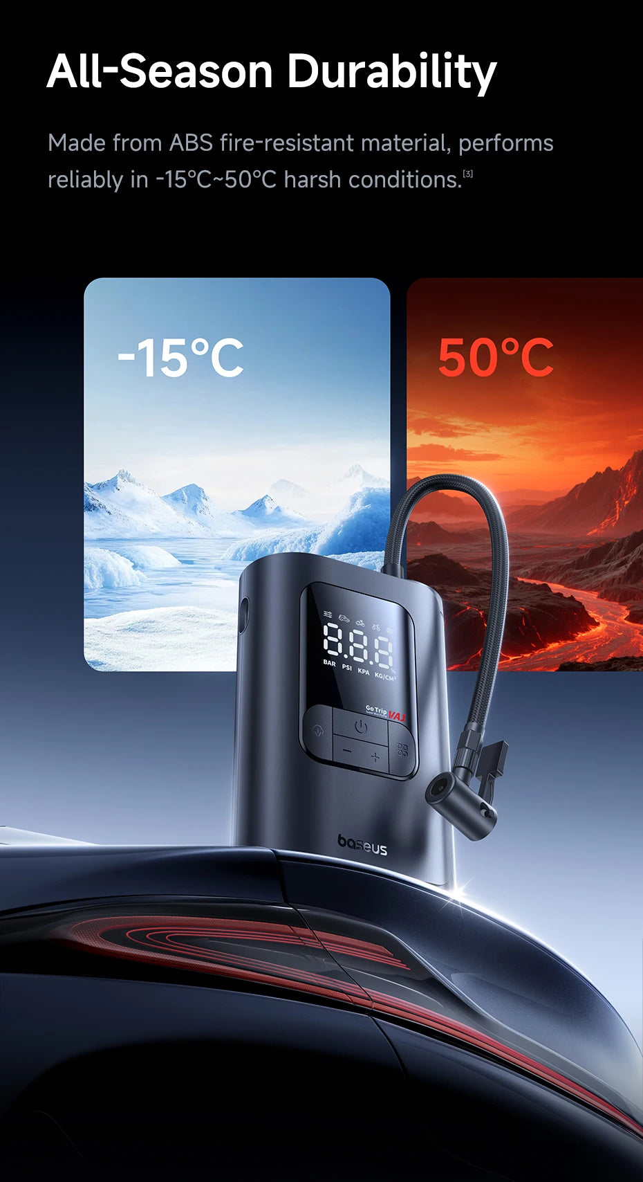 Baseus VA1 Pro/Max Air Compressor
