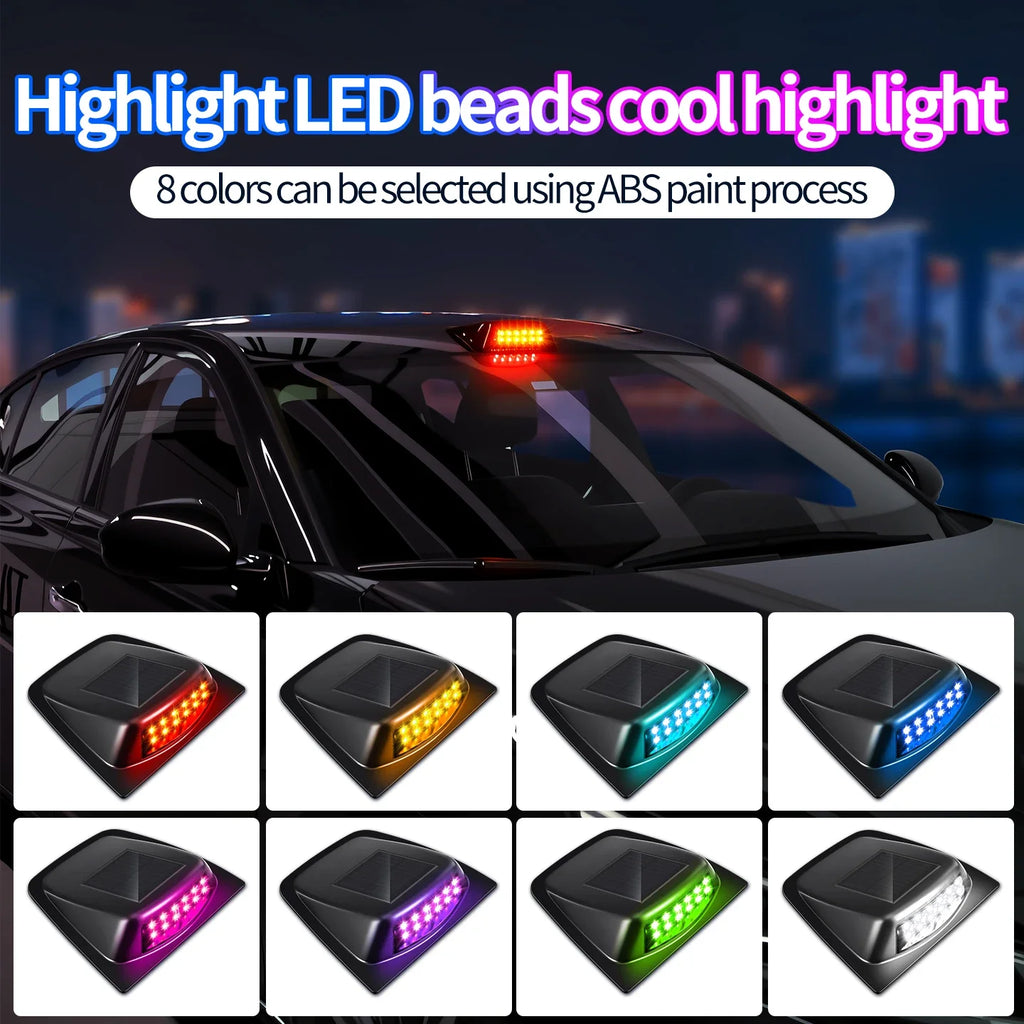 Solar LED Car Anti-Collision Warning Light