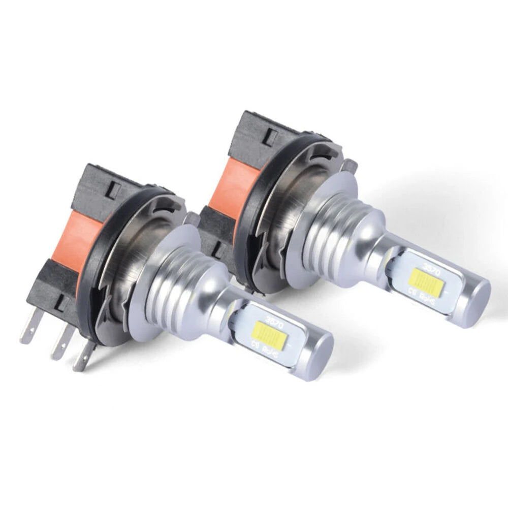 H15/H11B مصباح أمامي LED 30000 لومن (قطعتان)