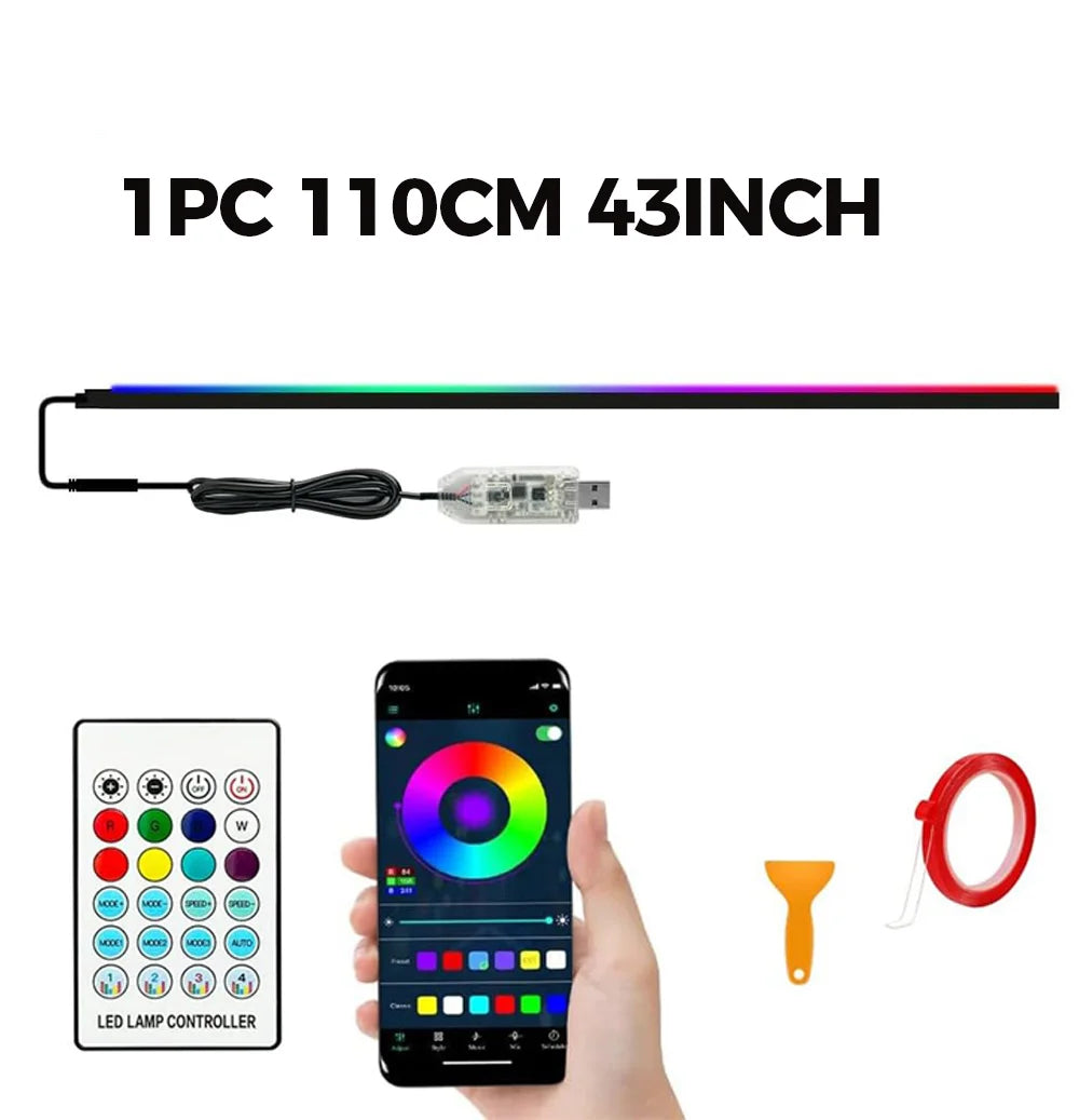RGB Car Interior LED Strip Dreamcolor APP