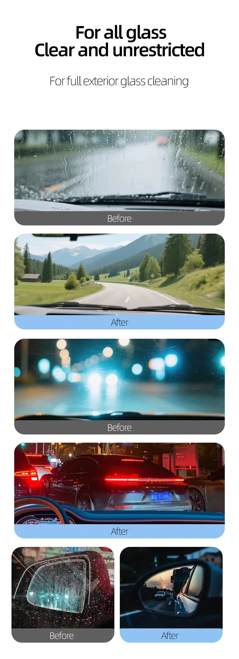 Car Glass Oil Film Remover