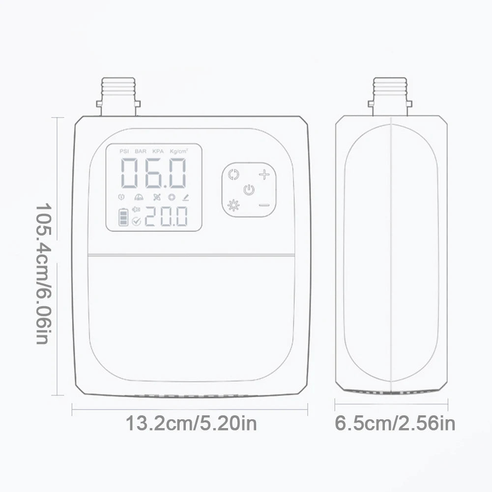 8000mAh Paddle Board Inflator Pump