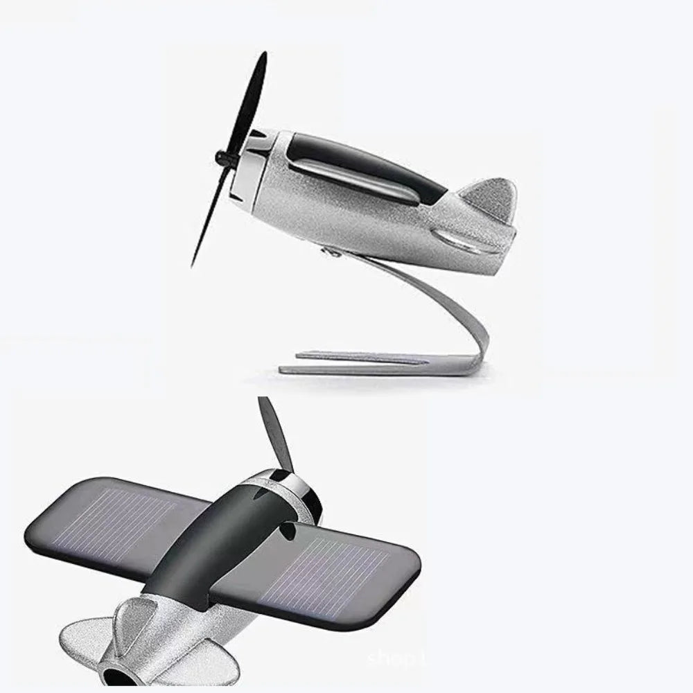 Solar Airplane Car Air Freshener