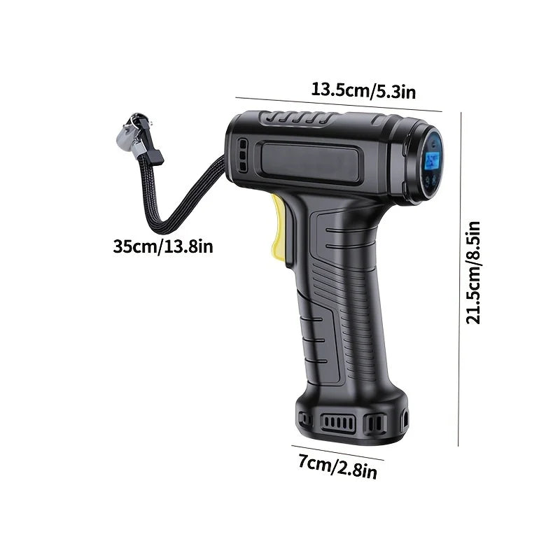 120W Portable Tire Inflator Pump
