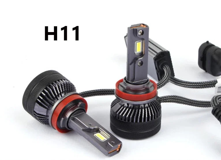 كشافات LED H7/H4 بقدرة 200 واط و30000 لومن و12 فولت/24 فولت