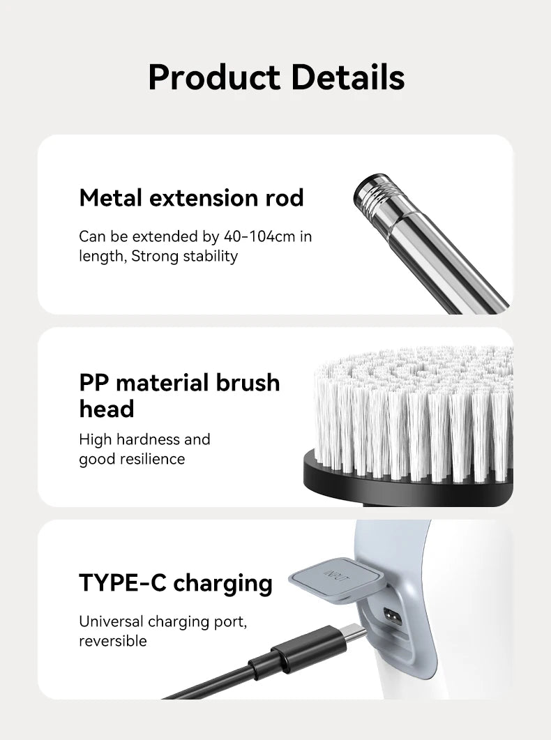 7-in-1 Electric Cleaning Brush