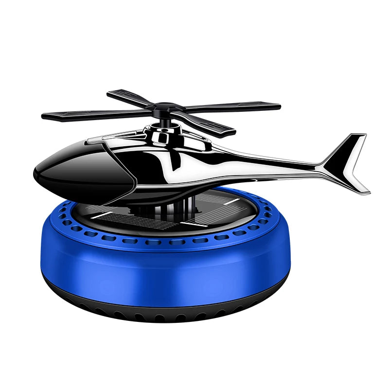 Solar Helicopter Car Air Freshener