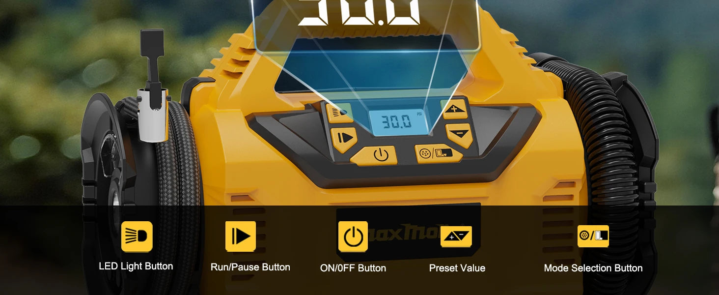 ضواغط الهواء ببطارية DeWalt بقوة 160 رطل لكل بوصة مربعة