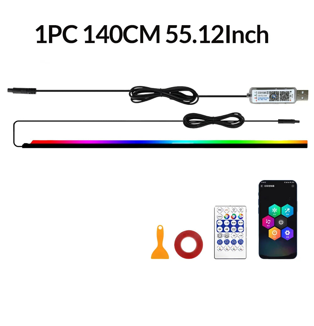 RGB Car Interior LED Strip Dreamcolor APP