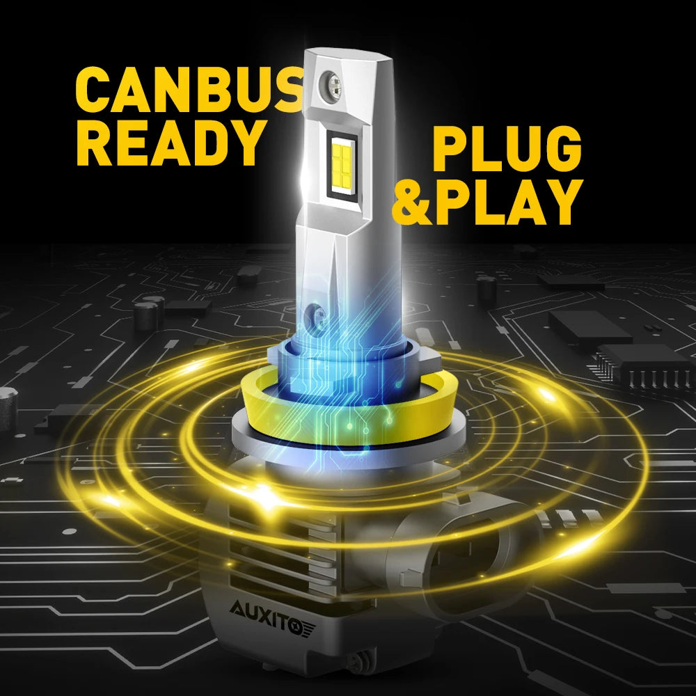 AUXITO H8/H11 LED Headlight 20000LM Canbus