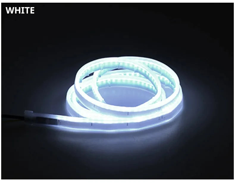 شريط إضاءة LED للنهار 12 فولت بإشارة انعطاف متدفقة