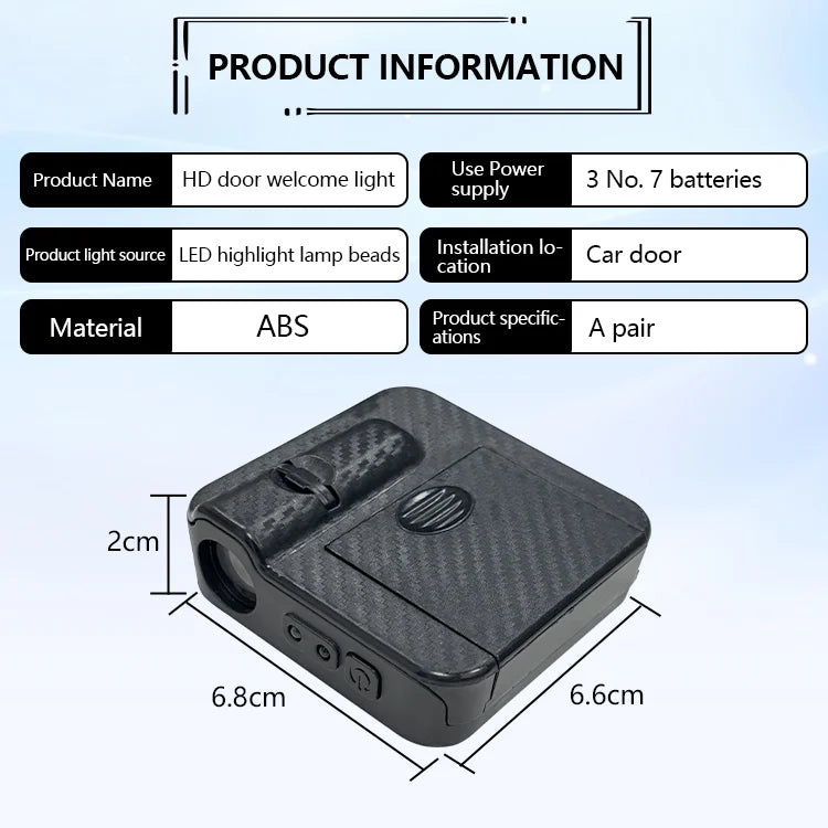 Wireless Car Door Projector Lights (2/4PCS)