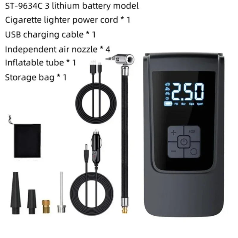 Portable Tire Inflator Air Compressor