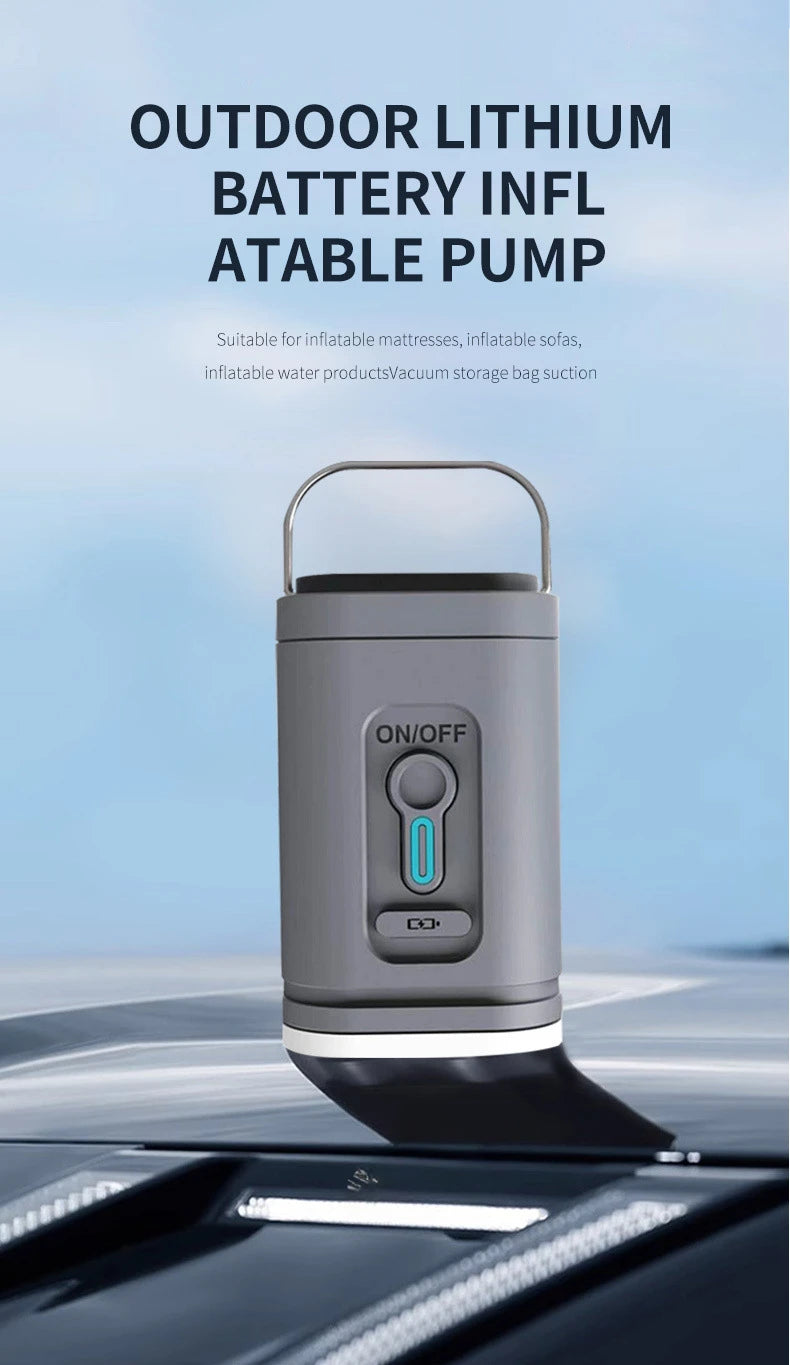 Mini Portable Air Pump 1300mAh