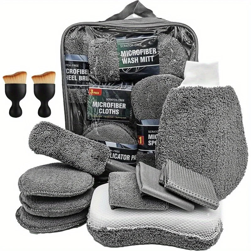 11Pcs Car Cleaning Kit