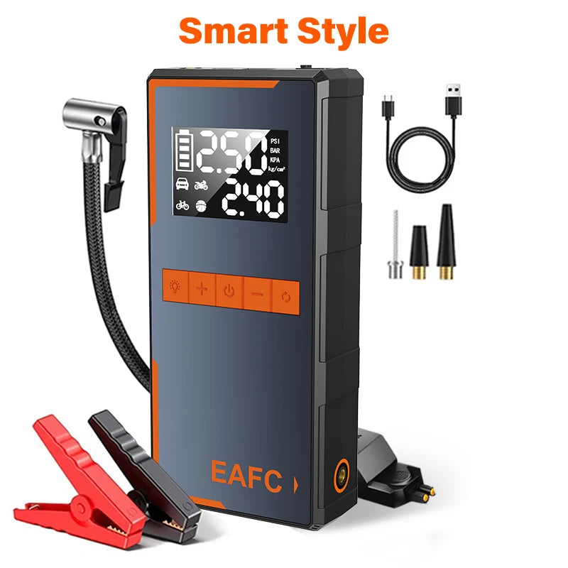 All-in-One Car Jump Starter & Air Pump