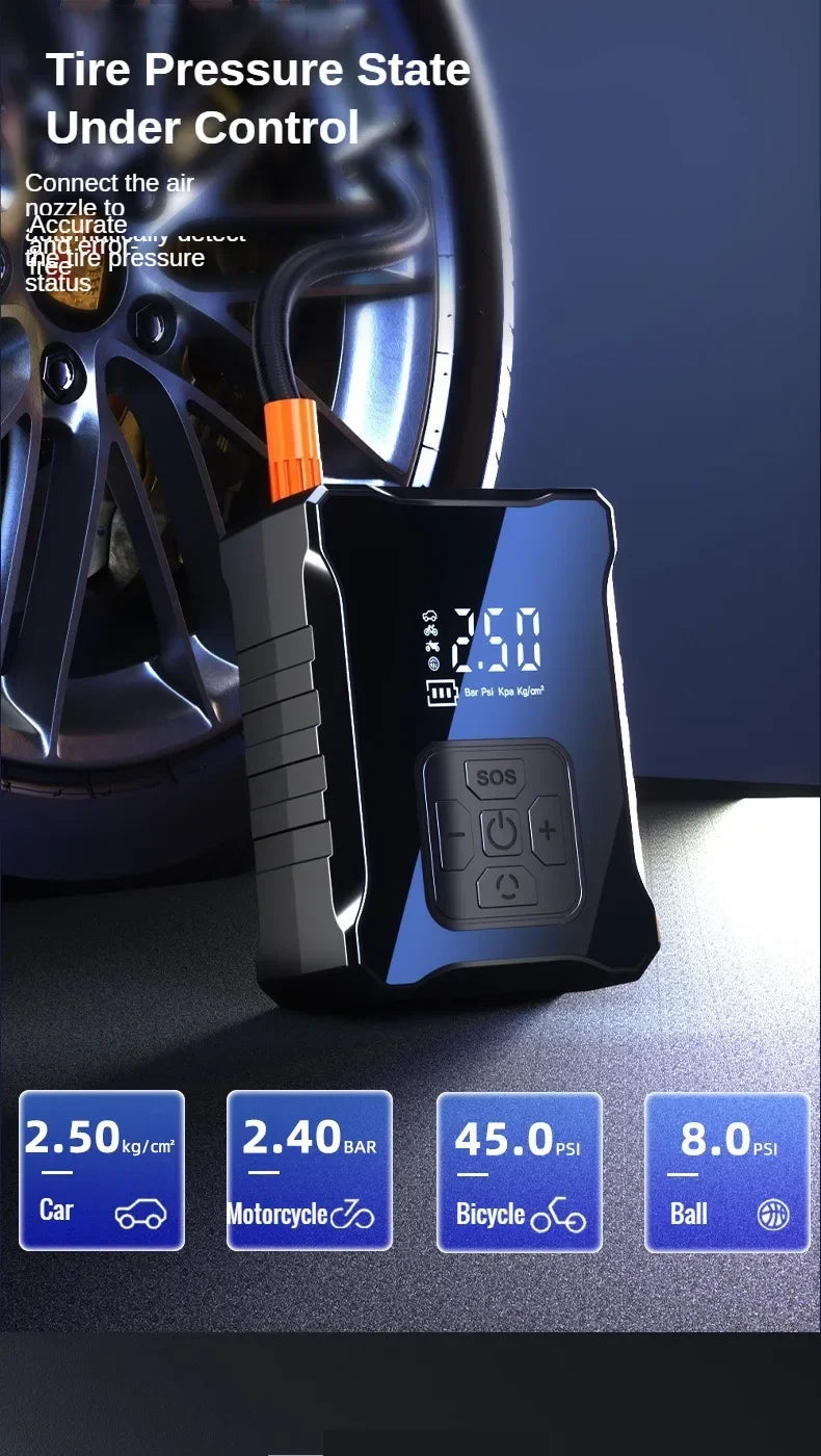 Mini 12V Tire Inflator 150PSI