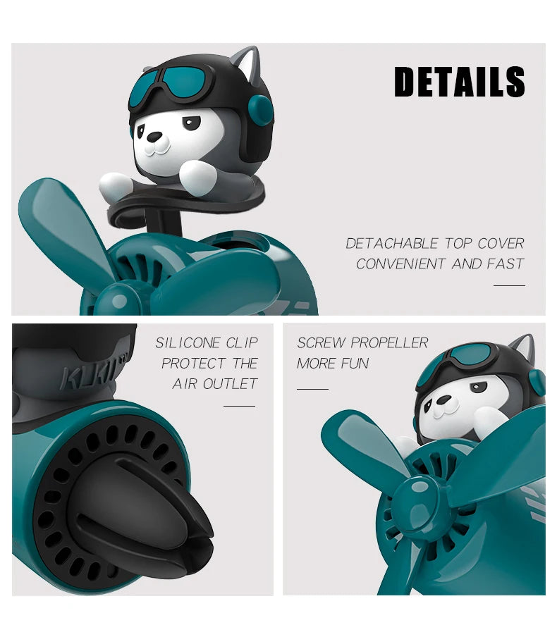 Pilot Dog Car Air Freshener
