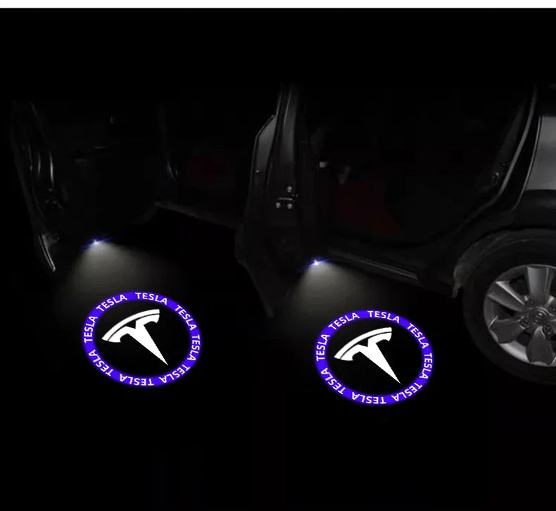 Tesla Door Logo Projector Lights (2PCS)