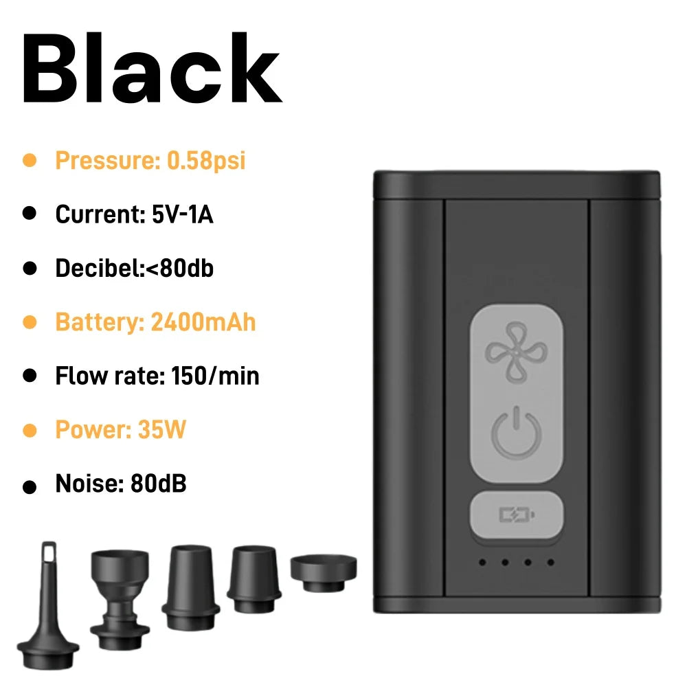 Mini Portable Air Pump 1300mAh