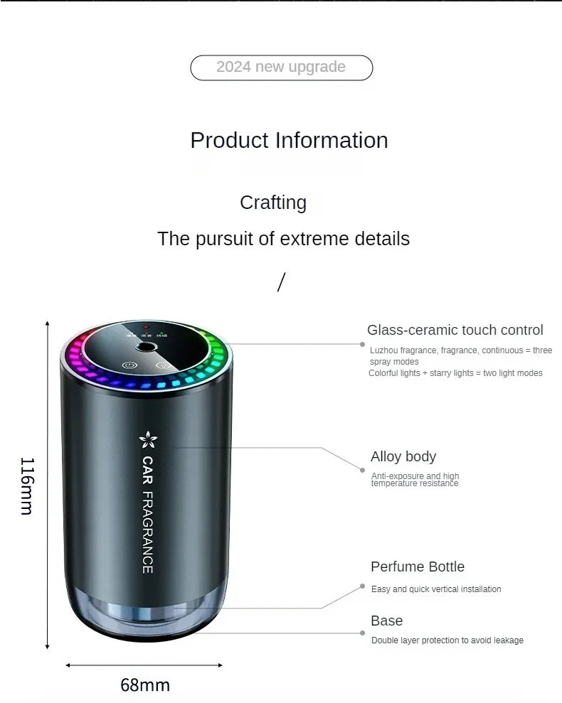 Car Aroma Spray Diffuser
