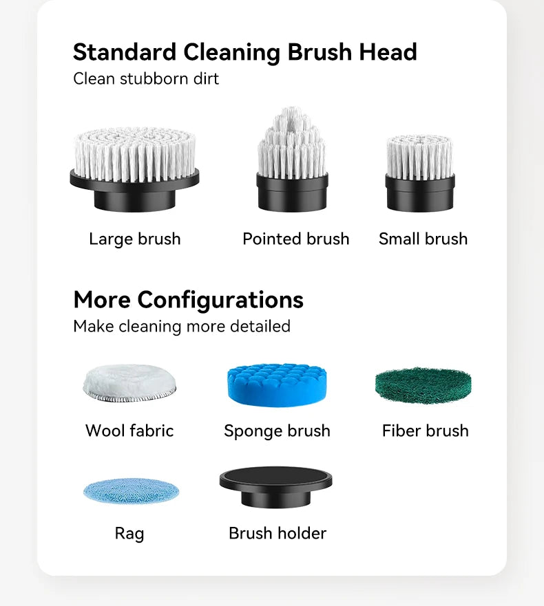 7-in-1 Electric Cleaning Brush
