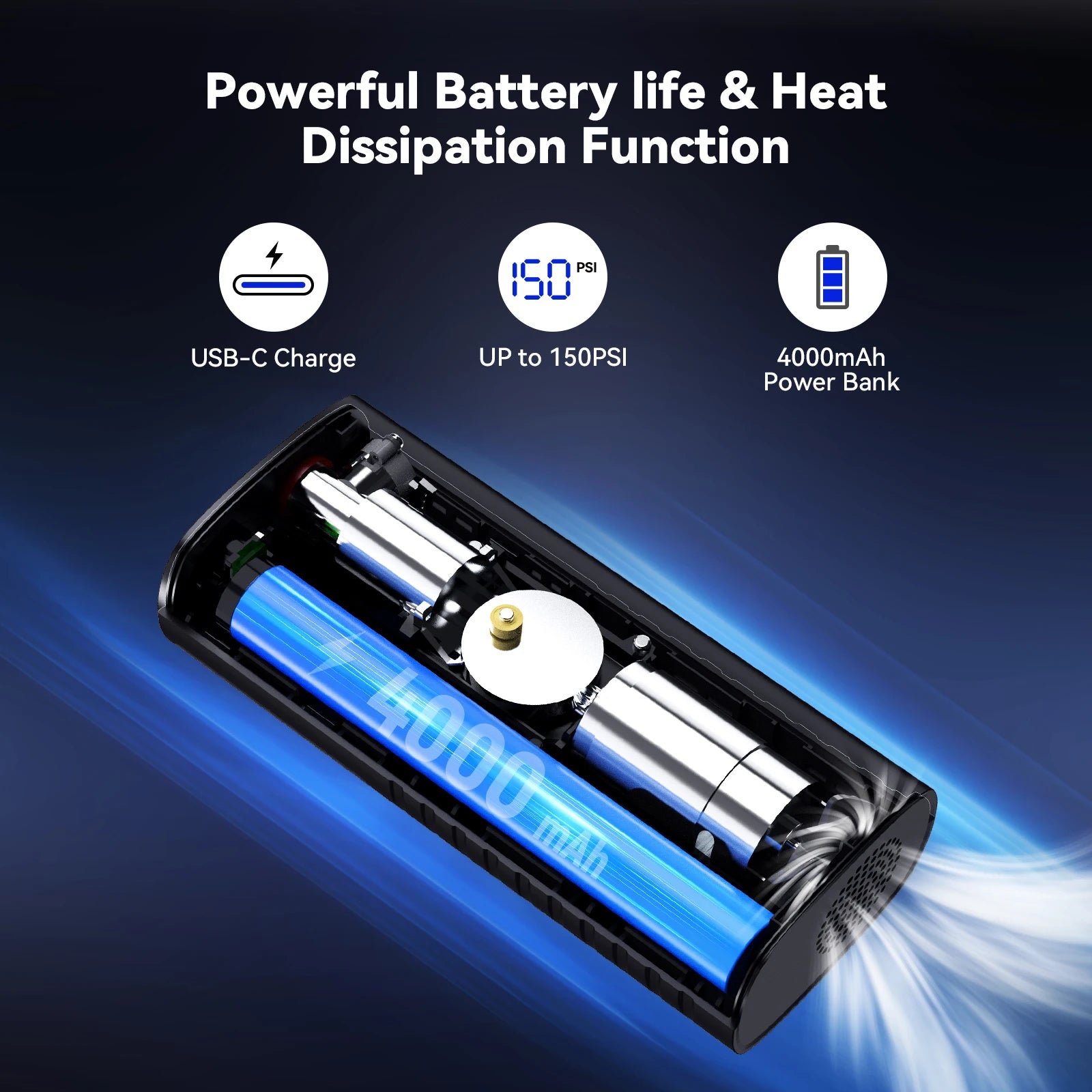 Lexin P4 Smart Tire Inflator