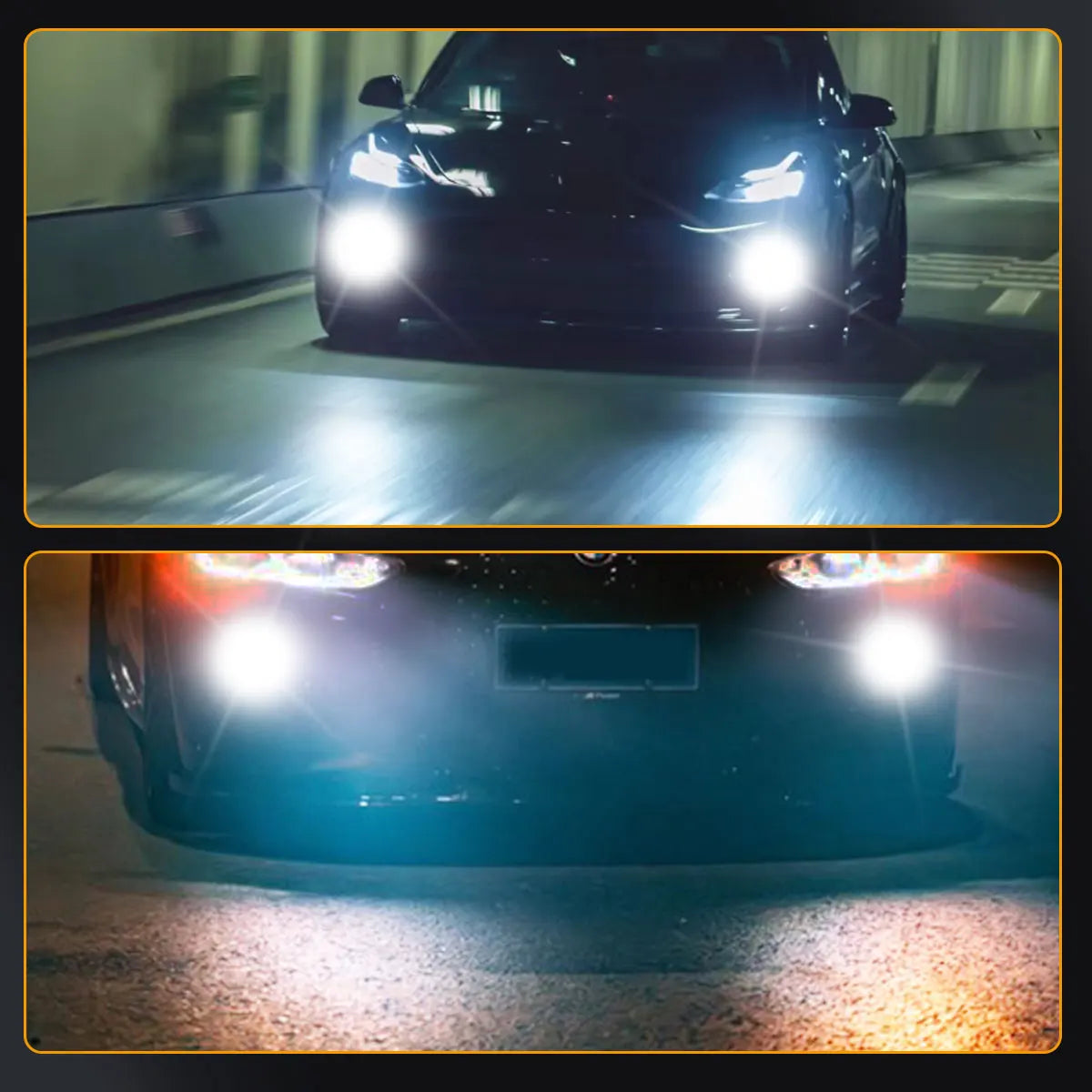 H11 عدسة ضوء الضباب LED 6000K