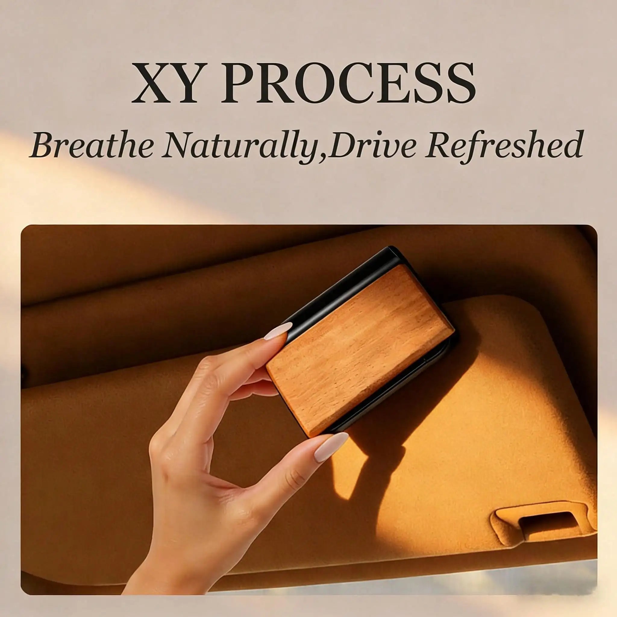 Wood Car Air Freshener Clip