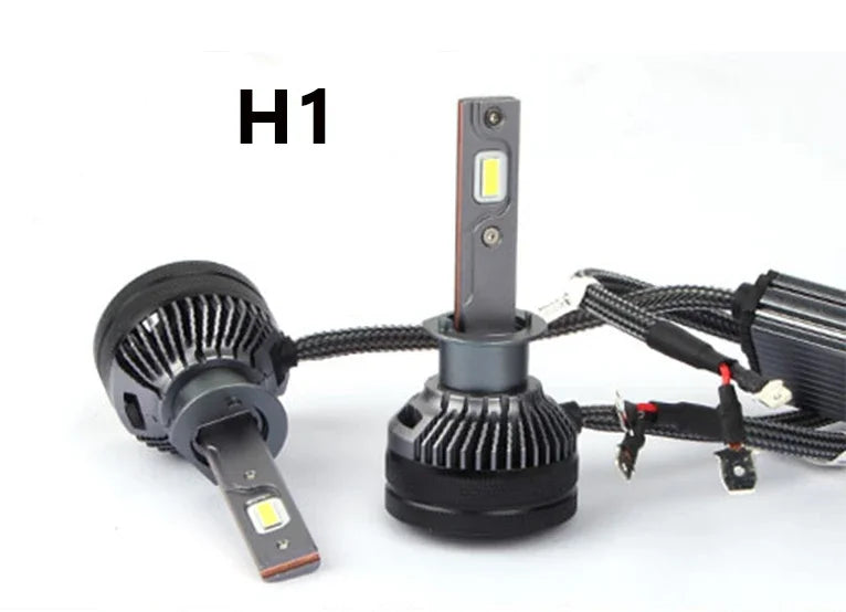 كشافات LED H7/H4 بقدرة 200 واط و30000 لومن و12 فولت/24 فولت