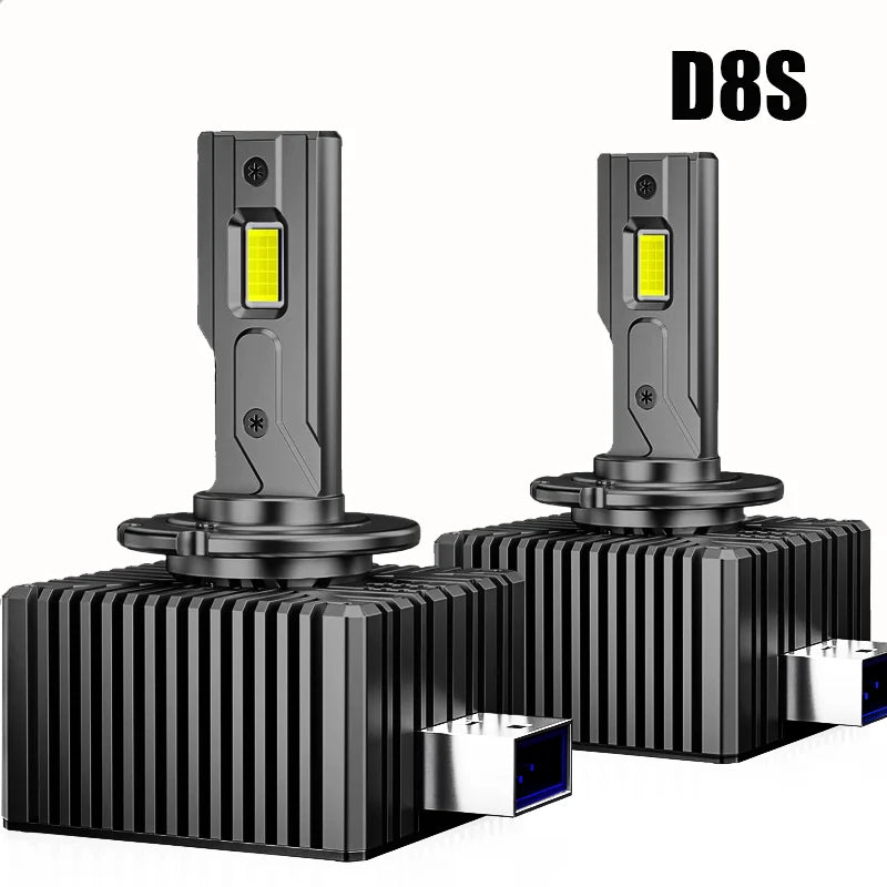 مصباح أمامي LED D1S–D8S بقوة 35 واط و30000 لومن مع نظام Canbus